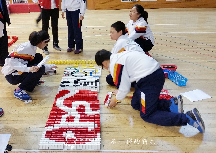 “2015昌平區(qū)慶冬奧青少年多米諾展演”成功舉行